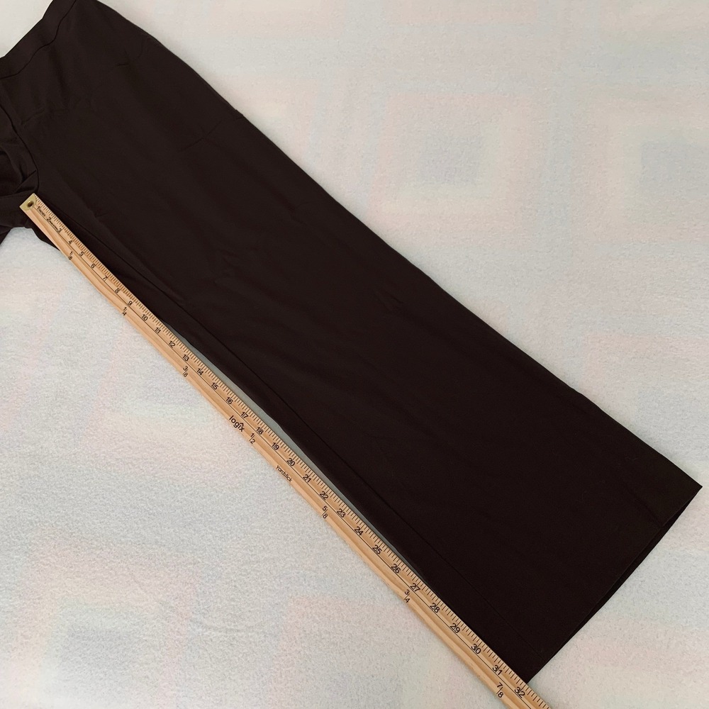 Lafayette 148 New York Dress Pants Women's‎ Straight Leg Wool Blend Brown Size 8 - Picture 12 of 13